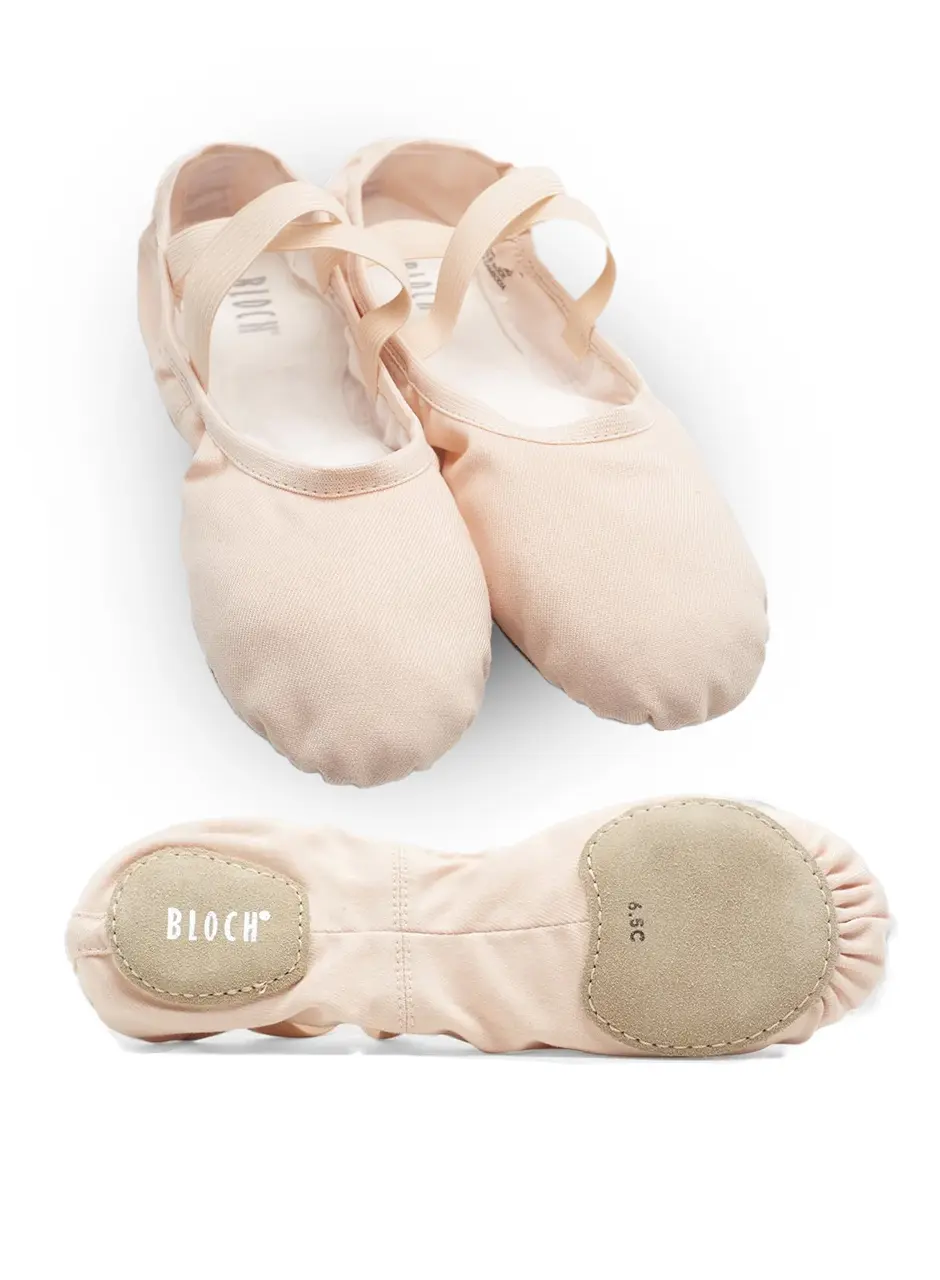 Bloch Balletschuh Performa Stretch Leinen für Damen